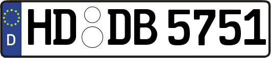 HD-DB5751