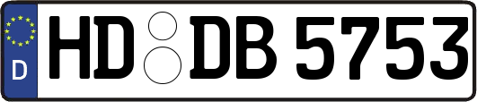 HD-DB5753