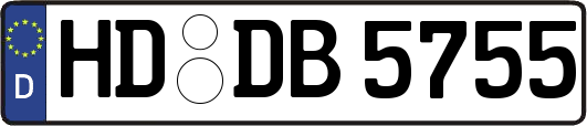 HD-DB5755