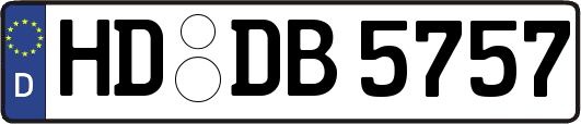 HD-DB5757