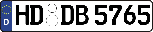 HD-DB5765