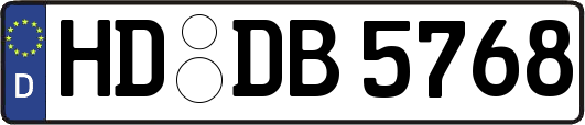 HD-DB5768