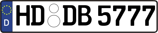 HD-DB5777