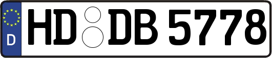 HD-DB5778