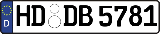 HD-DB5781