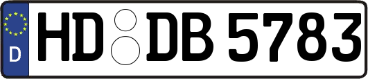 HD-DB5783