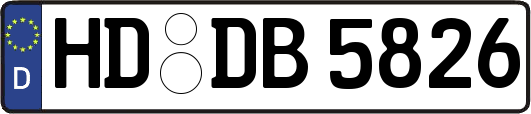 HD-DB5826