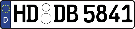 HD-DB5841