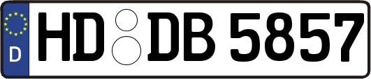 HD-DB5857