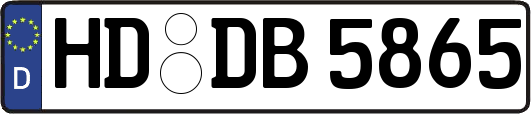HD-DB5865