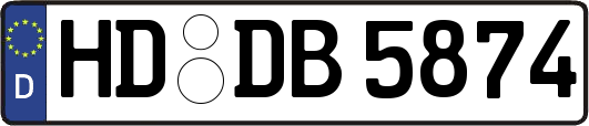 HD-DB5874