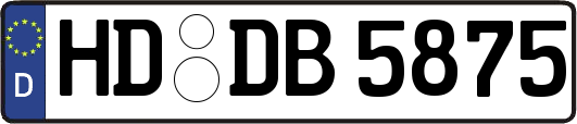HD-DB5875