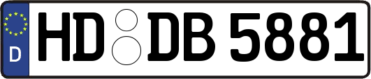HD-DB5881