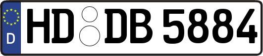 HD-DB5884