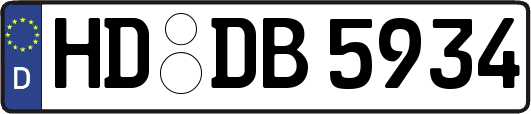 HD-DB5934