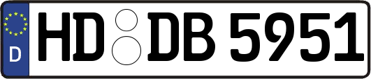 HD-DB5951