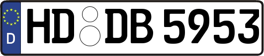 HD-DB5953