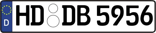 HD-DB5956