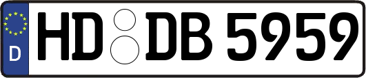 HD-DB5959