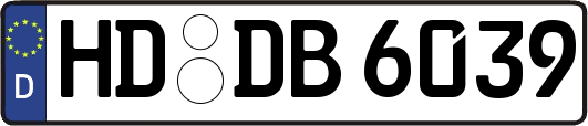 HD-DB6039