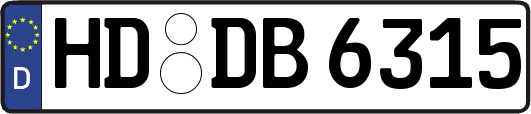 HD-DB6315
