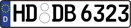 HD-DB6323