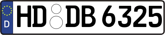 HD-DB6325