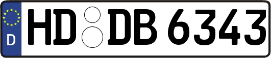 HD-DB6343