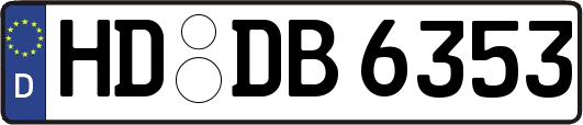 HD-DB6353