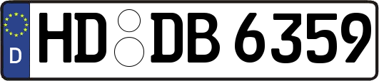 HD-DB6359