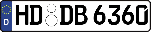 HD-DB6360