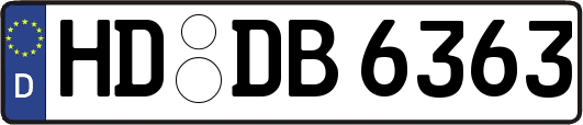 HD-DB6363