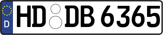 HD-DB6365