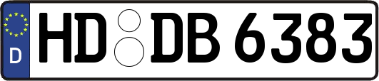 HD-DB6383