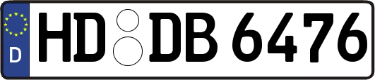 HD-DB6476
