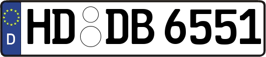 HD-DB6551