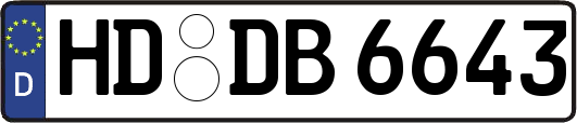 HD-DB6643