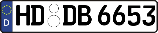 HD-DB6653