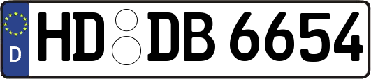 HD-DB6654
