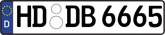 HD-DB6665