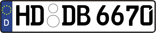 HD-DB6670
