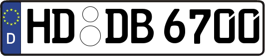 HD-DB6700