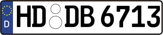 HD-DB6713