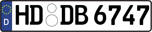 HD-DB6747