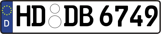 HD-DB6749