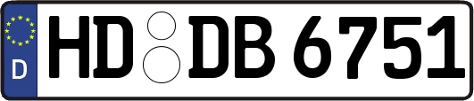 HD-DB6751