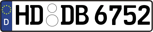 HD-DB6752