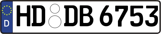 HD-DB6753