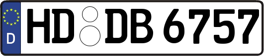 HD-DB6757