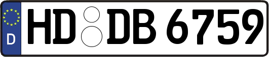 HD-DB6759